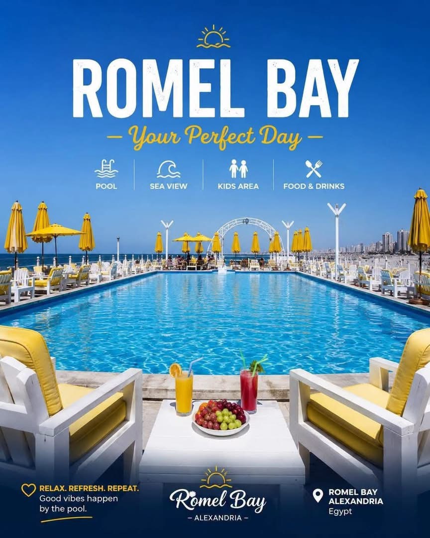شاطي Romel Bay – سيدي جابر 🌊